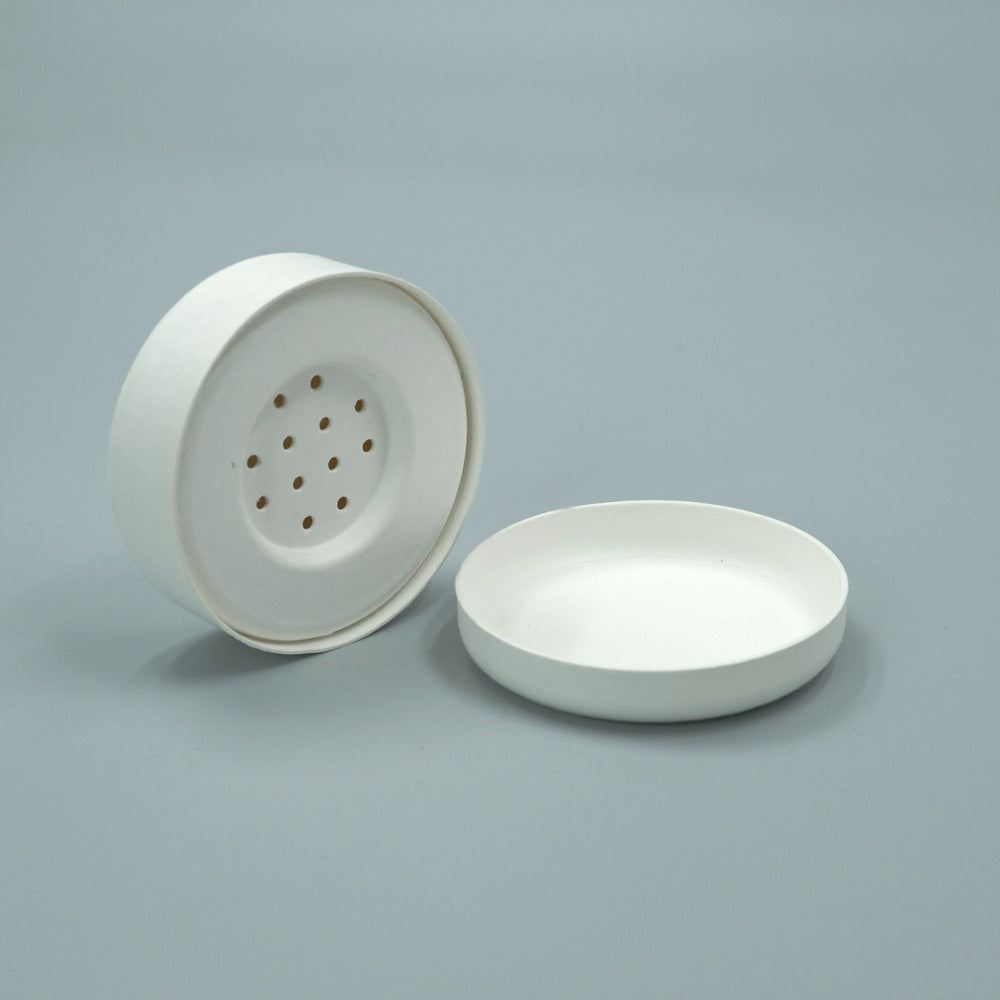Biodegradable Sugarcane Paper Loose Powder Container - Otarapack