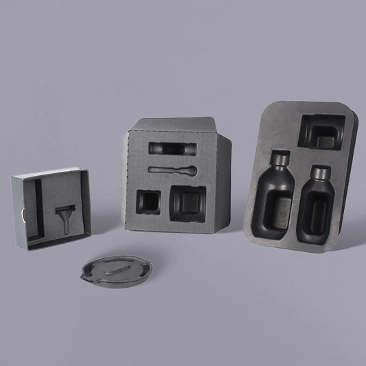 Black Bagasse Molded Pulp Skincare Inner Tray - Otarapack
