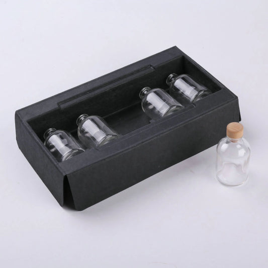Sustainable Black Pulp Inserts for Skincare Bottles - Otarapack