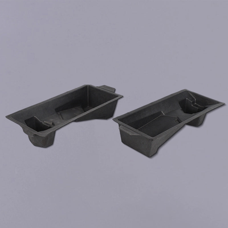Black Wet-Pressed Electronic Paper Pulp Molded Paper Tray - Otarapack