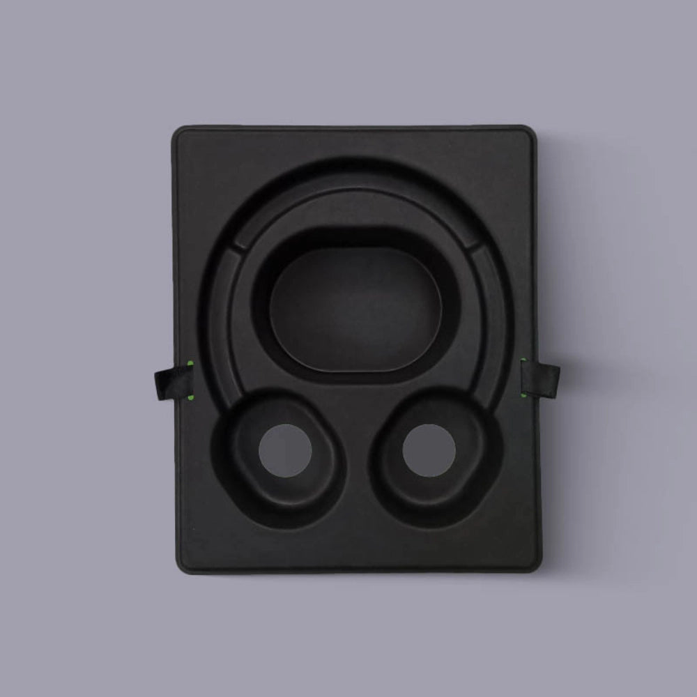 Black Headphone Paper Tray - Otarapack