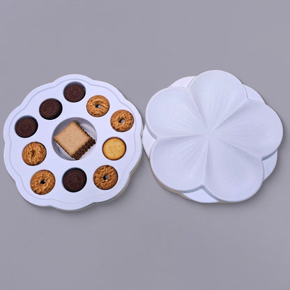 Molded Pulp Biscuit Storage Blossom-shaped Box - Otarapack