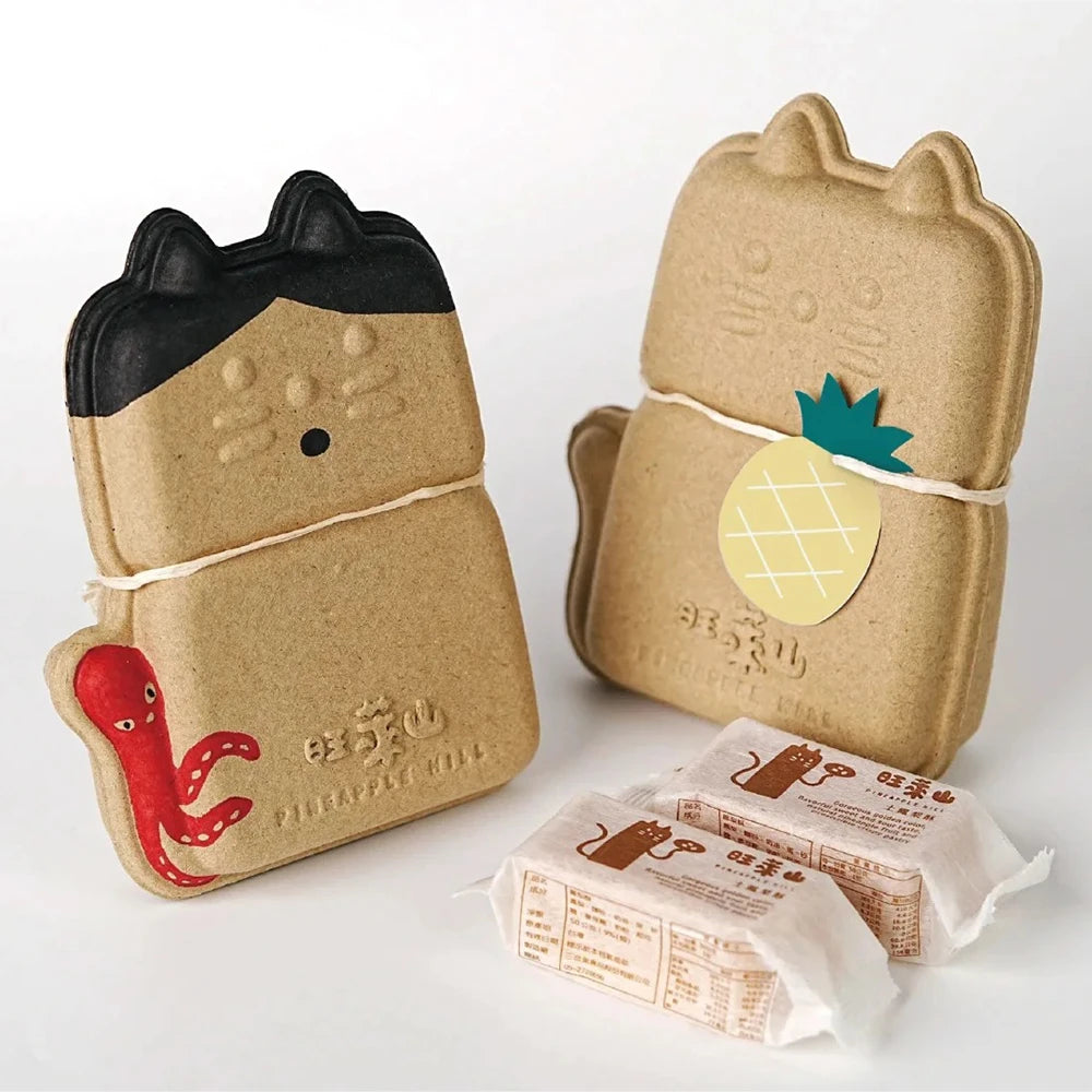 Cat Shaped Kraft Pulp Biodegradable Soap Packaging - Otarapack
