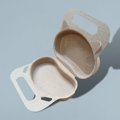 Cat Shaped Pulp Flip Top Biodegradable Pet Packaging - Otarapack