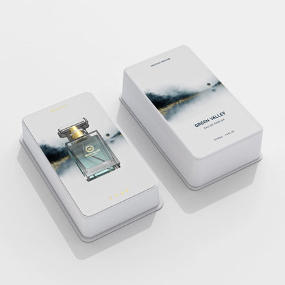 Wholesale Ink Wash Mountain Molded Pulp Perfume Box