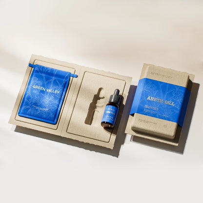 Blue Clamshell Essential Oil Packaging Wholesale