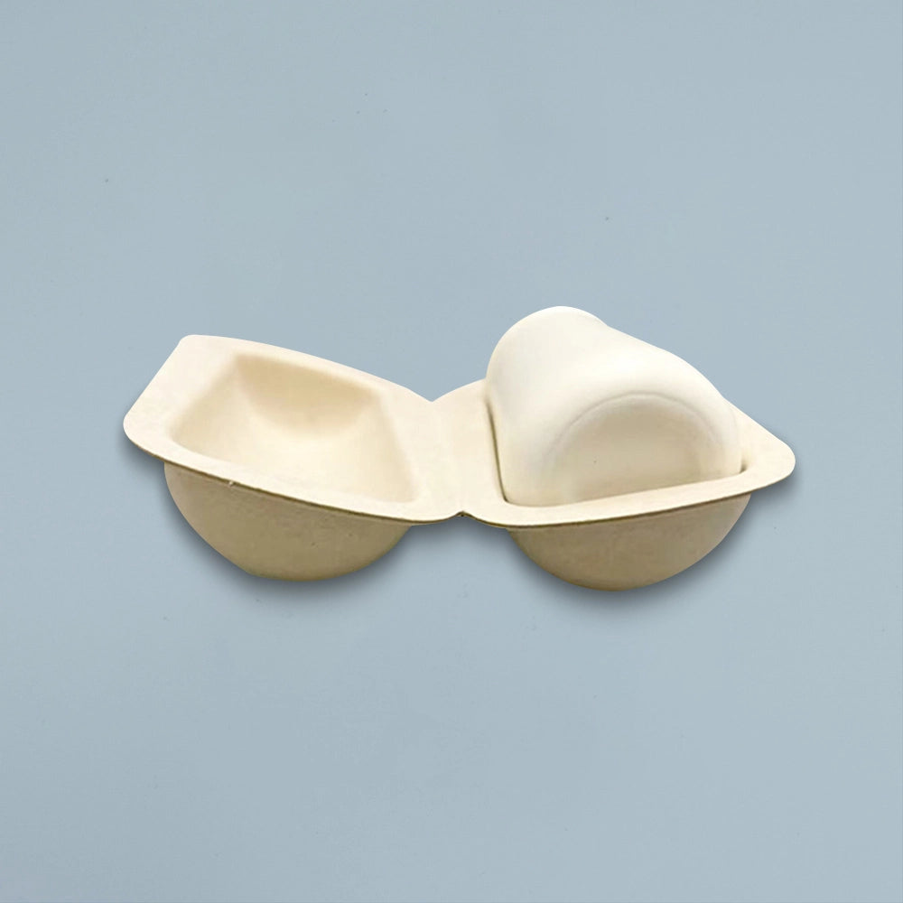 Leather Texture Pulp Biodegradable Cosmetics Packaging - Otarapack