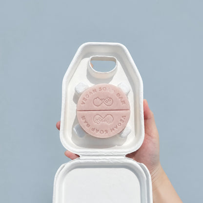 Clamshell Pulp Molded Handmade Soap Packaging