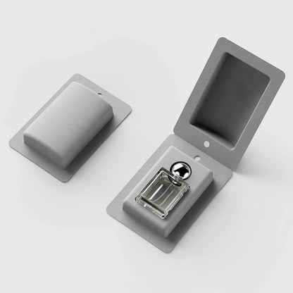 Grey Pulp Clamshell Biodegradable Perfume Packaging - Otarapack
