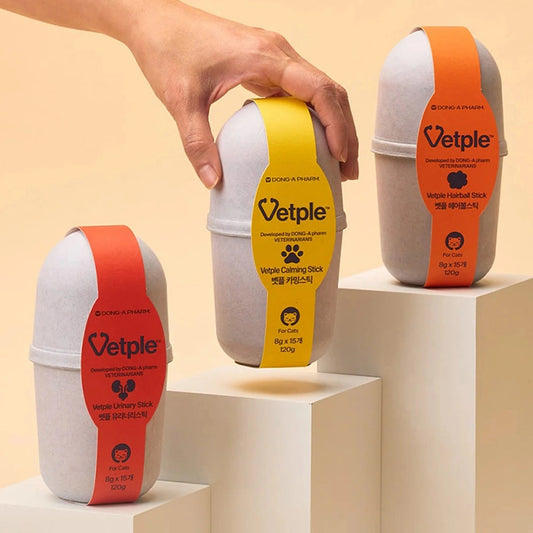 Molded Pulp Cocoon Shaped Pet Supplement Packaging - Otarapack
