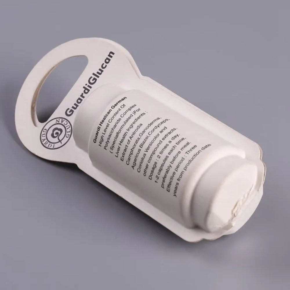 Wet-pressed Biodegradable Recycled Supplement Pulp Packaging Box - Otarapack