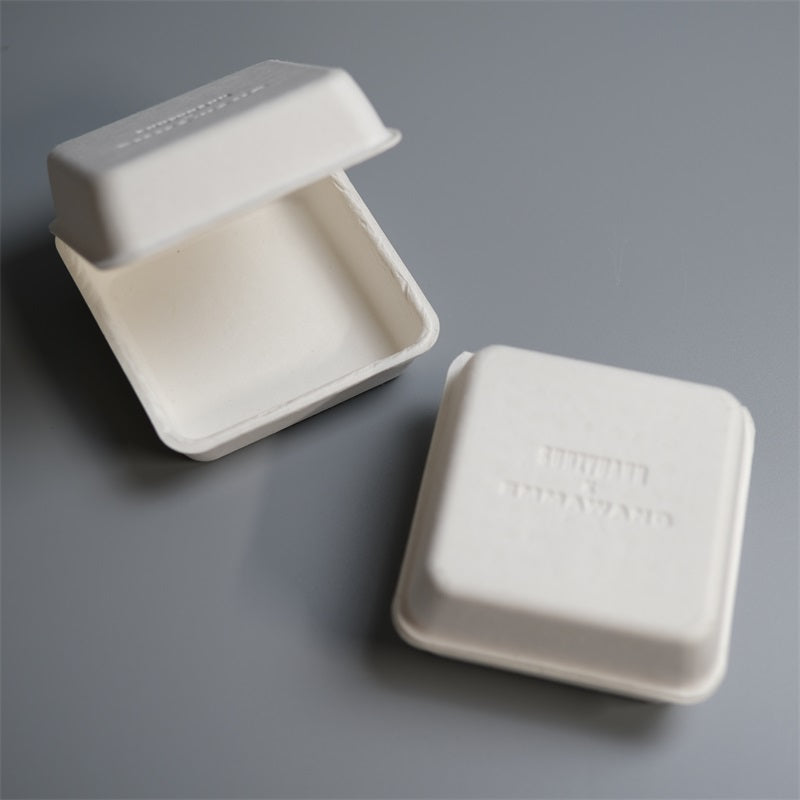Eco Friendly Pulp Molded Food Container Take Away Lunch Box - Otarapack