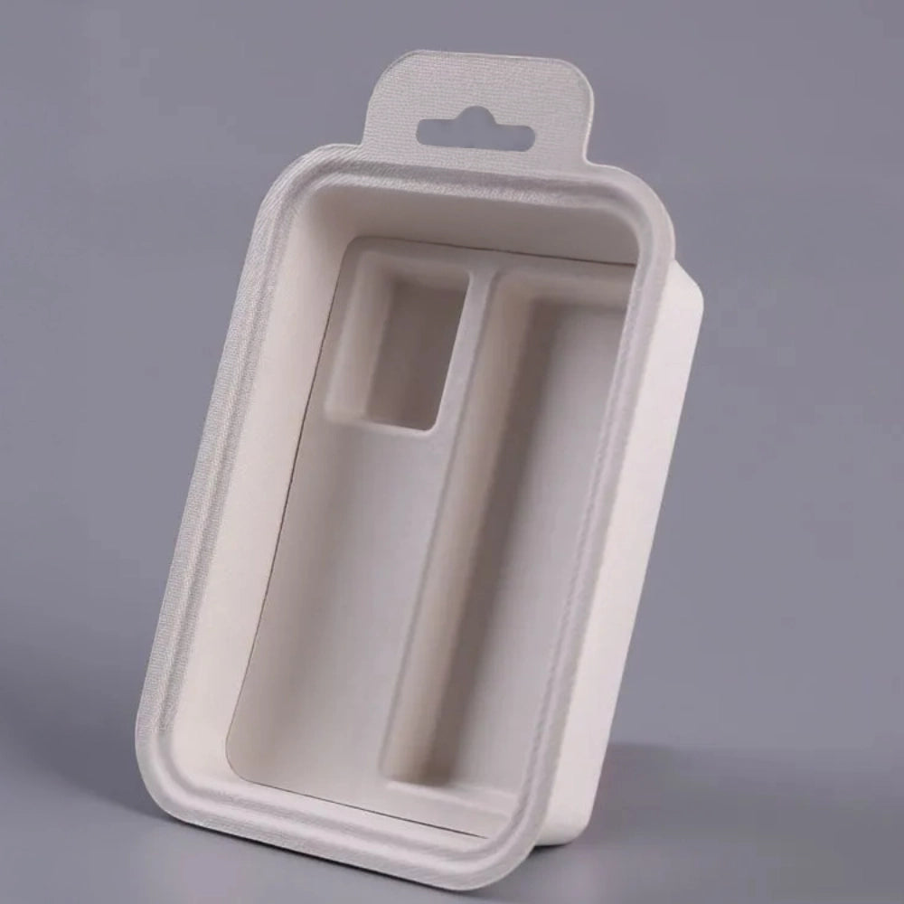 Custom Sugarcane Molded Pulp Beauty Skincare Box Packaging With Lid - Otarapack