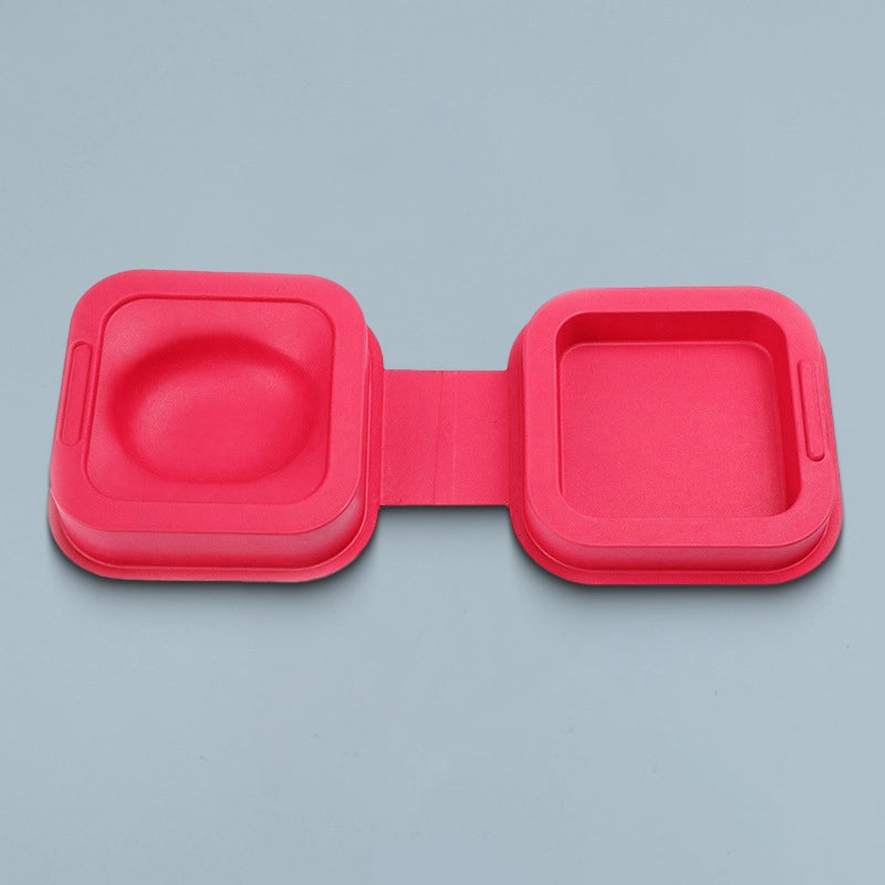 Faux Leather Texture Flip-Top Box - Otarapack