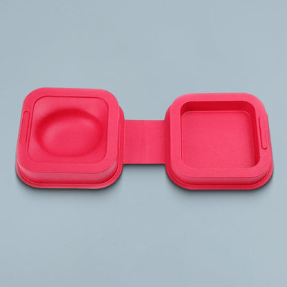 Faux Leather Texture Flip-Top Box - Otarapack