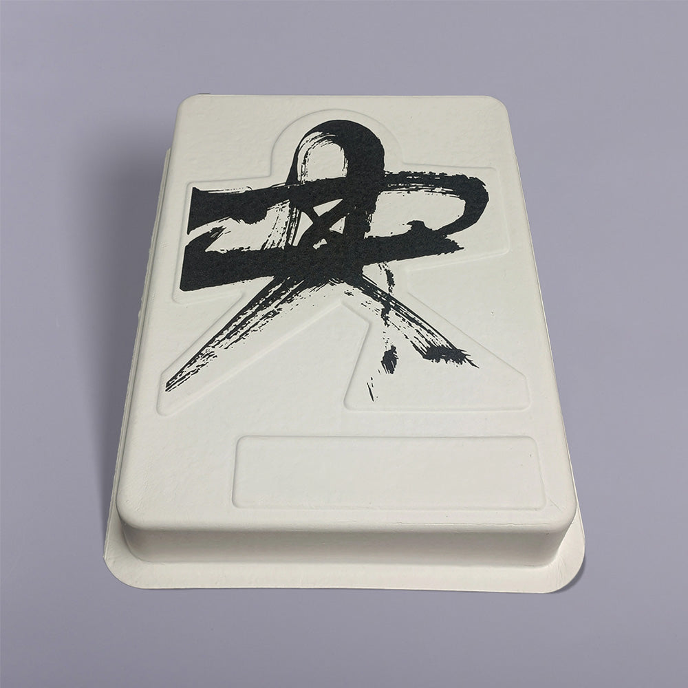 Flip Top Sugarcane Molded Garment Shoe Box - Otarapack
