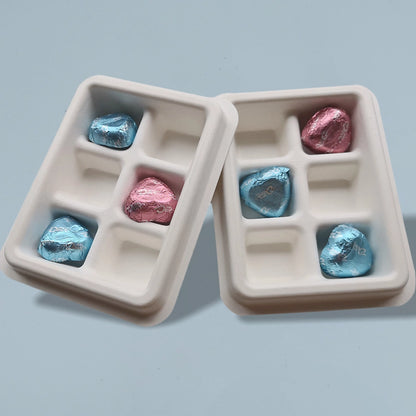 Custom Sugarcane Pulp Chocolate Insert Tray - Otarapack