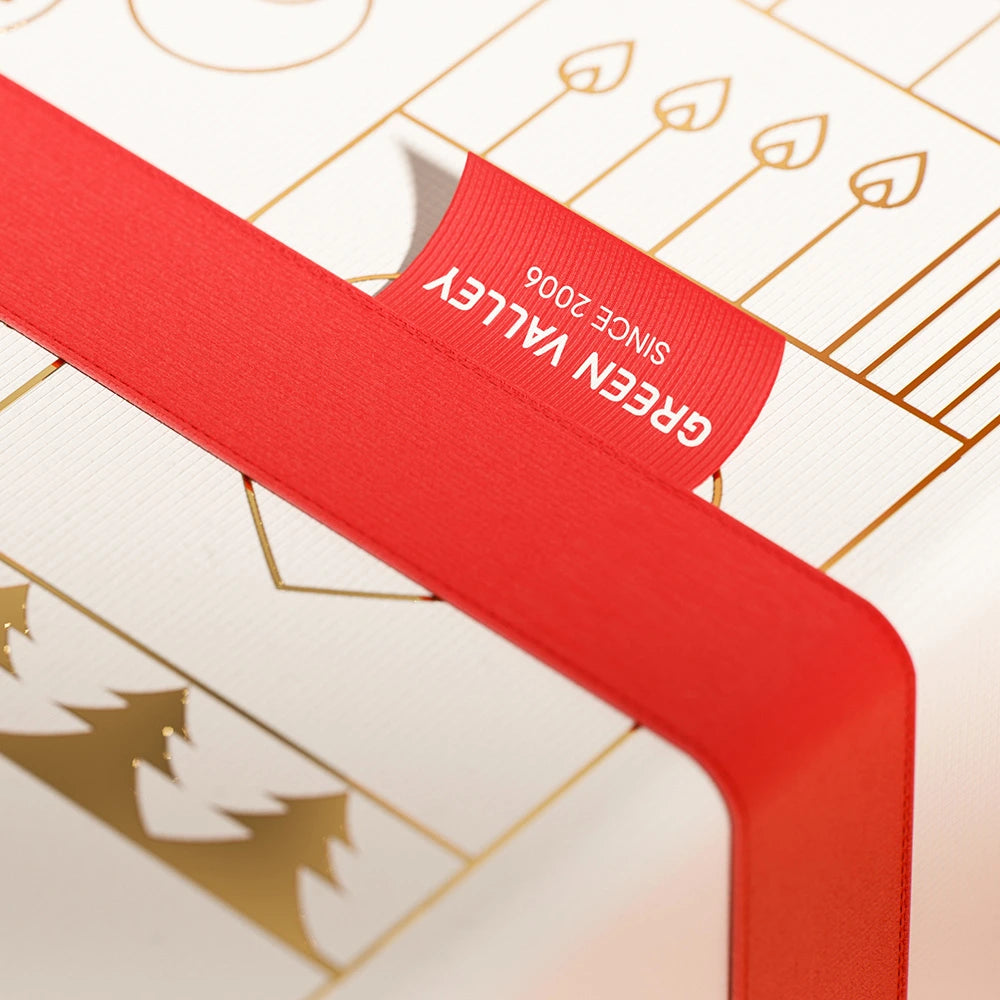 Sustainable Perfume Packaging with Gold Foil Line - Otarapack