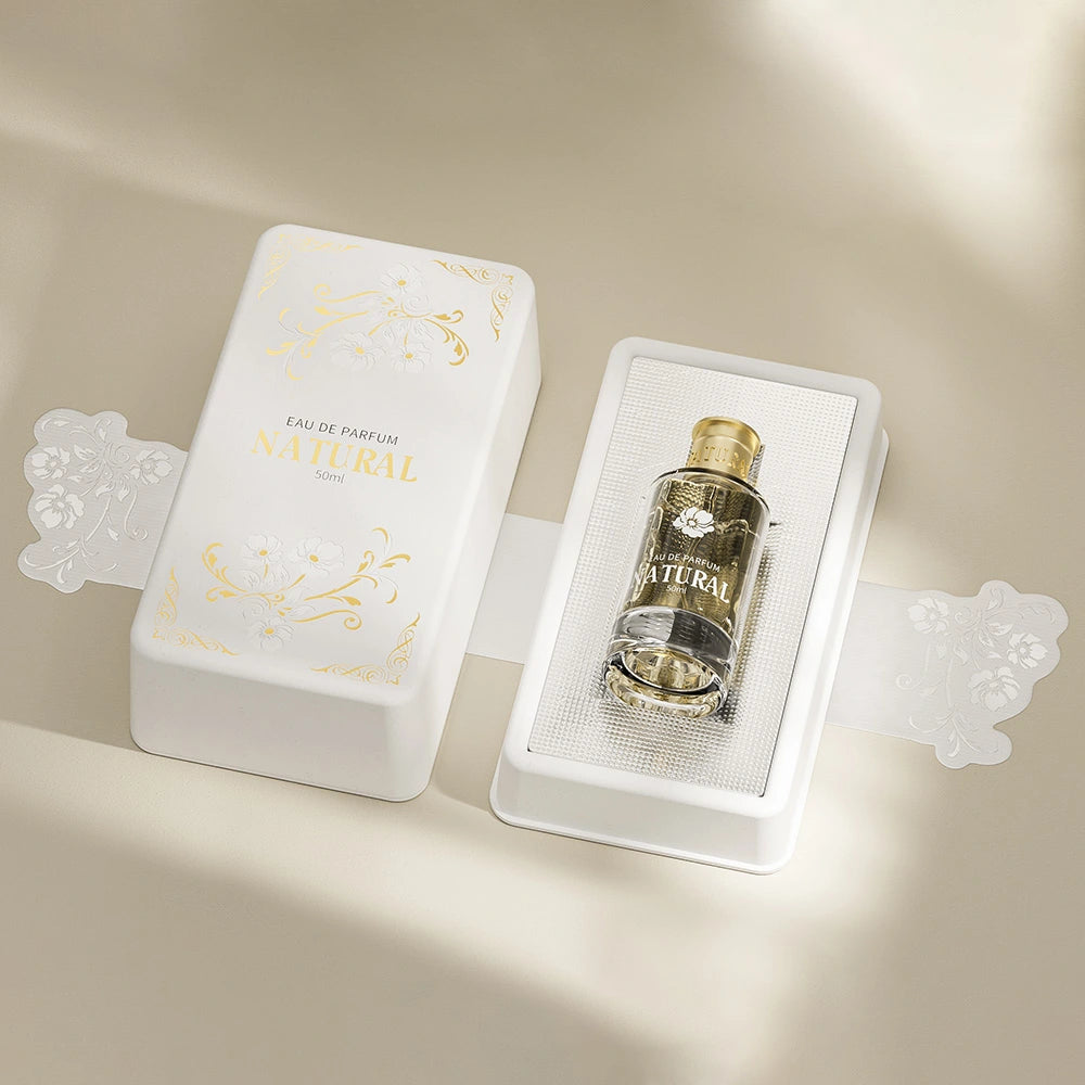 Golden Foil Stamping Luxury Perfume Box with Sleeve - Otarapack
