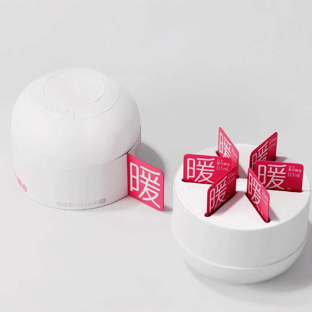 Round Pulp Box for Herbal Essential Oil - Otarapack