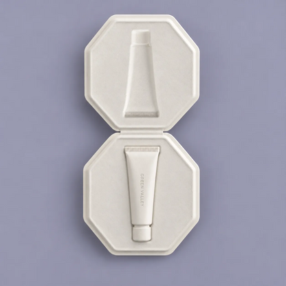 Hexagon Clamshell Eco Packaging for Beauty Product