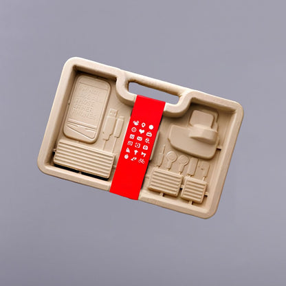 Sustainable Molded Fiber Mobile Phone Accessories Set Packaging - Otarapack