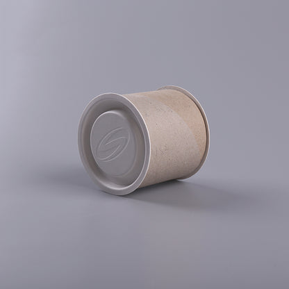 Molded Pulp Biodegradable Round Box Lid - Otarapack