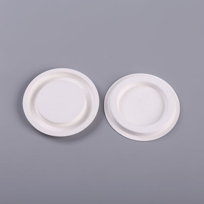 Molded Pulp Biodegradable Round Box Lid - Otarapack