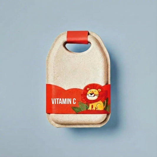 Molded Pulp Box for Children's Vitamin C Gummies - Otarapack