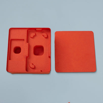 Orange Lunar Textured Electronic Box - Otarapack