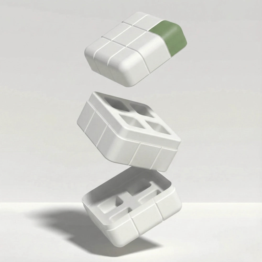 Cube-Shaped Beauty Supplement Eco Packaging - Otarapack