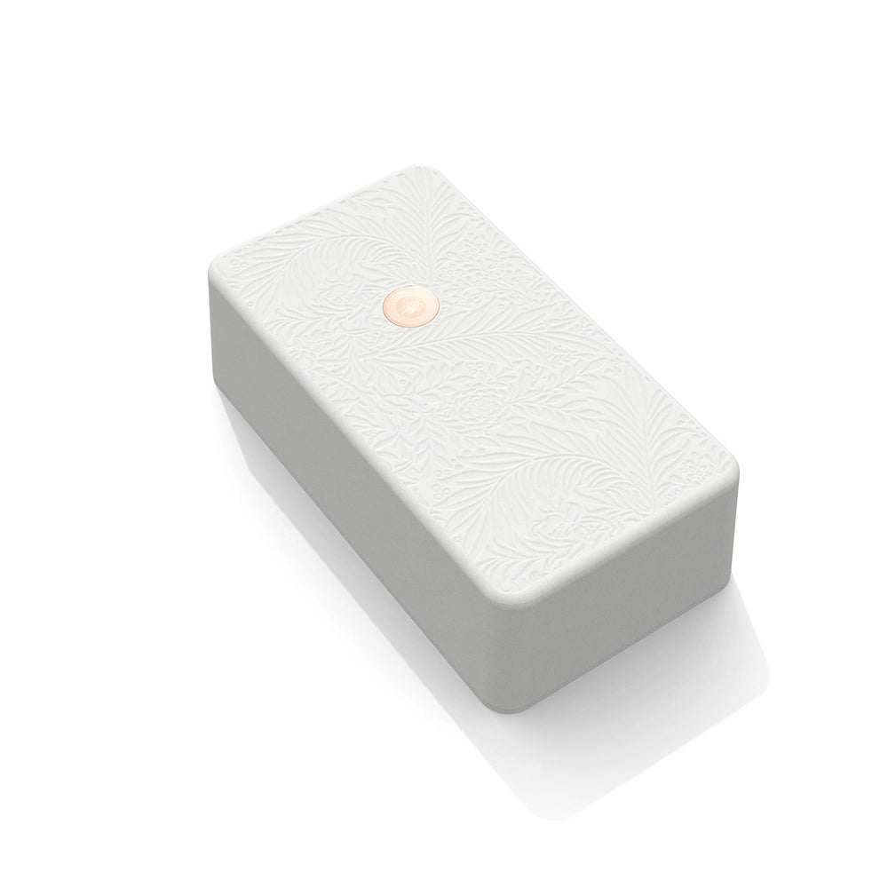 Red Logo Label Embossed Pattern Perfume Box - Otarapack