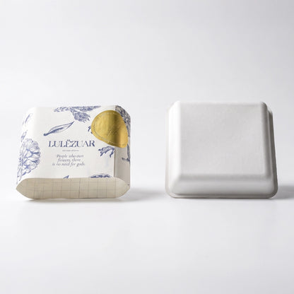 Navy Floral Eco Friendly Perfume Box