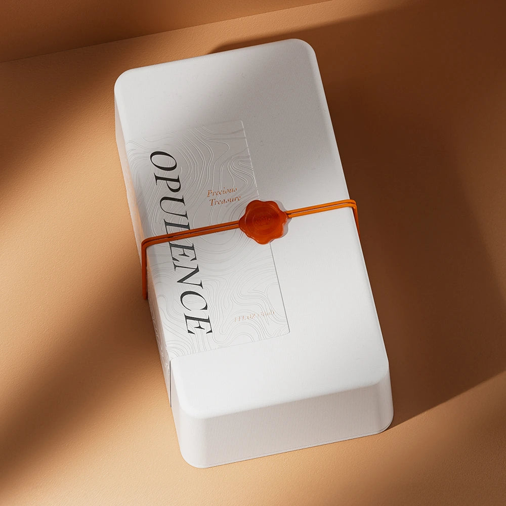 Amber Wax Seal Minimalism Style Perfume Box - Otarapack