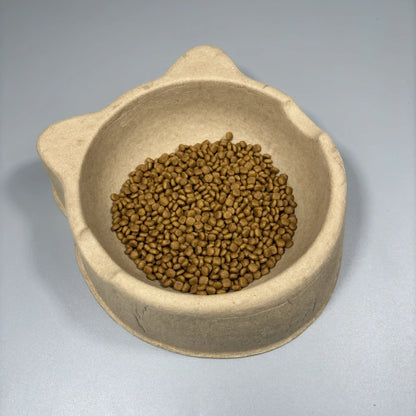 Cat Shaped Pulp Sustainable Pet Food Bowl - Otarapack