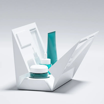 Clamshell Cosmetic Molded Pulp Bagasse Packaging - Otarapack