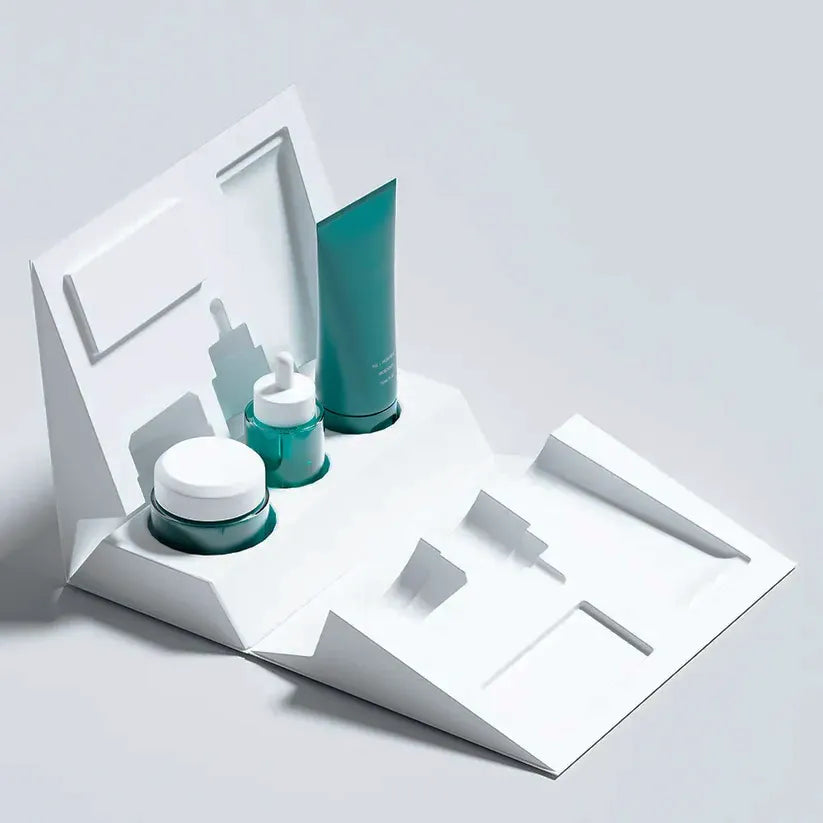 Clamshell Cosmetic Molded Pulp Bagasse Packaging - Otarapack