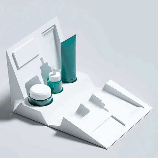 Clamshell Cosmetic Molded Pulp Bagasse Packaging - Otarapack