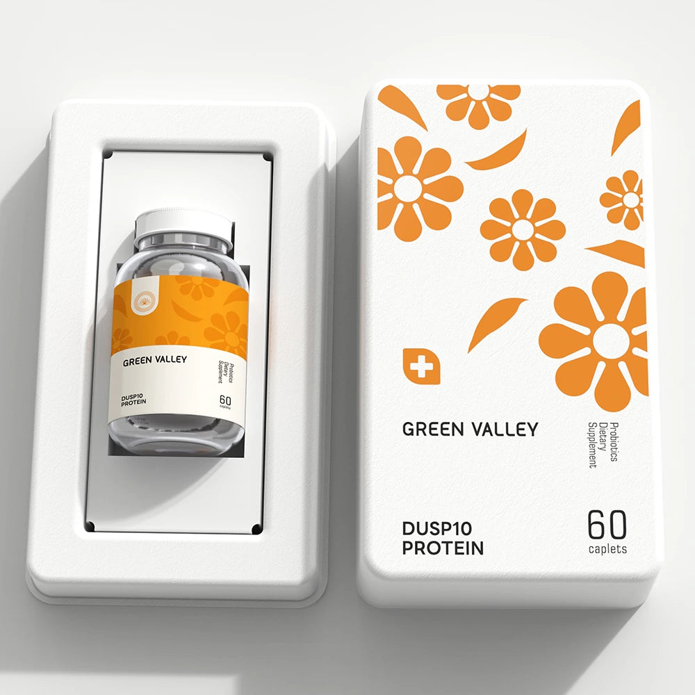 Luxury orange blossom sustainable supplement packaging wholesale - Otarapack
