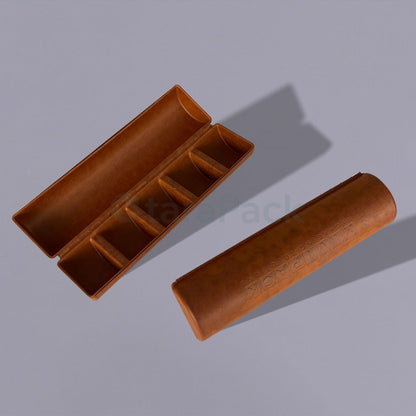 Oud Leather Effect Mould Pulp Paper Packaging - Otarapack