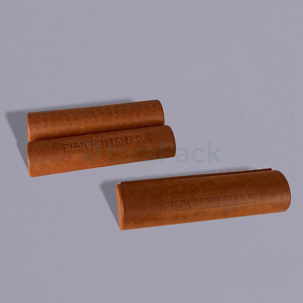 Oud Leather Effect Mould Pulp Paper Packaging - Otarapack