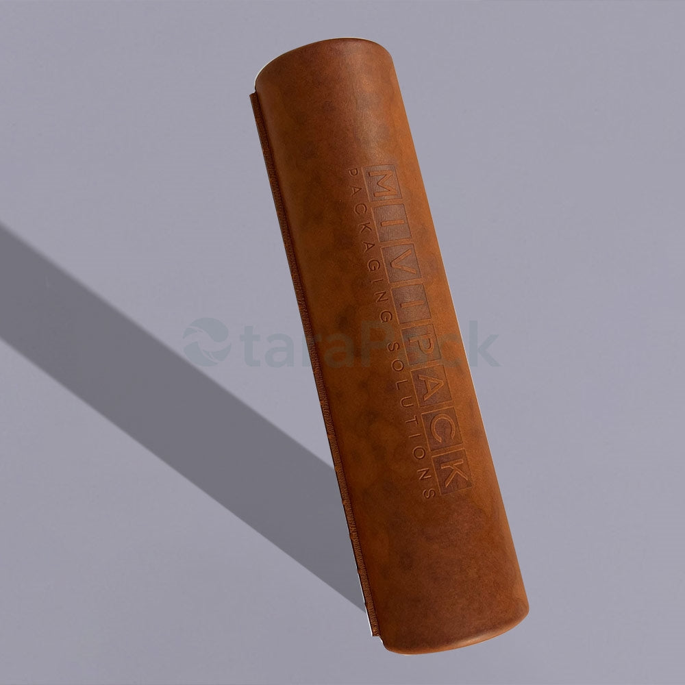 Oud Leather Effect Mould Pulp Paper Packaging - Otarapack