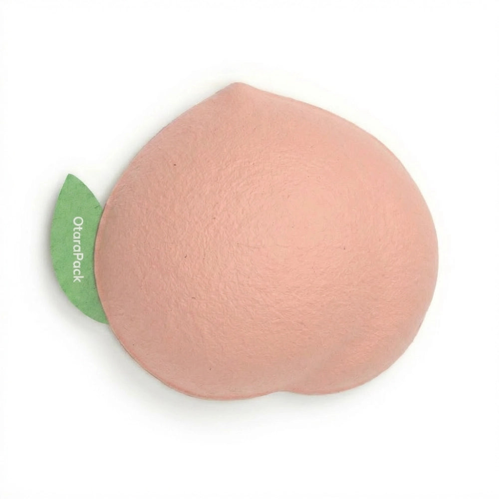 Peach-Shaped Biodegradable Vitamin Gummy Packaging - Otarapack