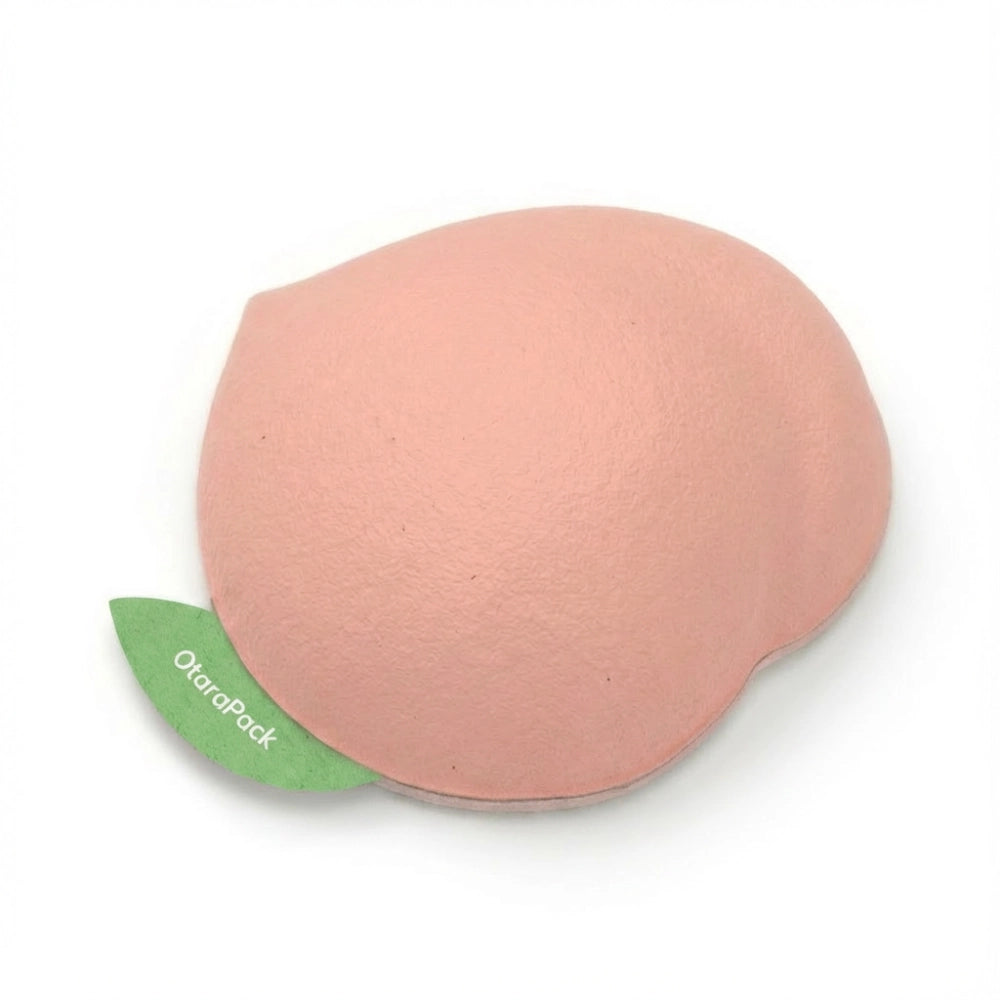 Peach-Shaped Biodegradable Vitamin Gummy Packaging - Otarapack