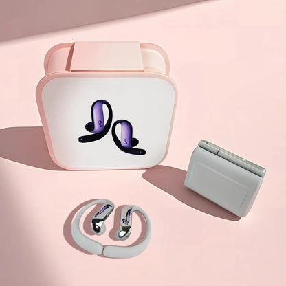 Pink Pulp Flip Top Sustainable Earphone Packaging - Otarapack