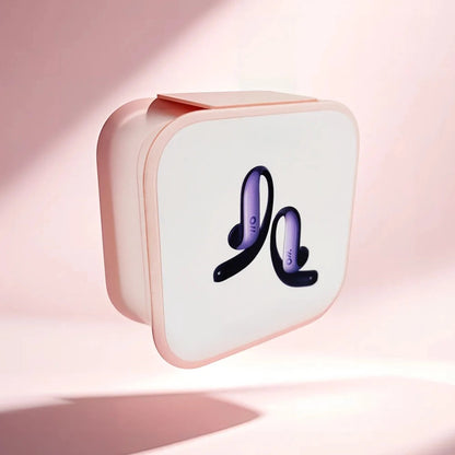 Pink Pulp Flip Top Sustainable Earphone Packaging - Otarapack