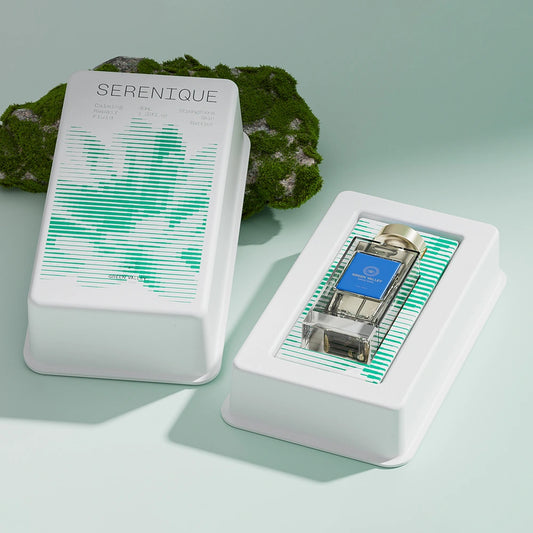 Bulk Factory Green Stripe Stock Mold Perfume Box - Otarapack