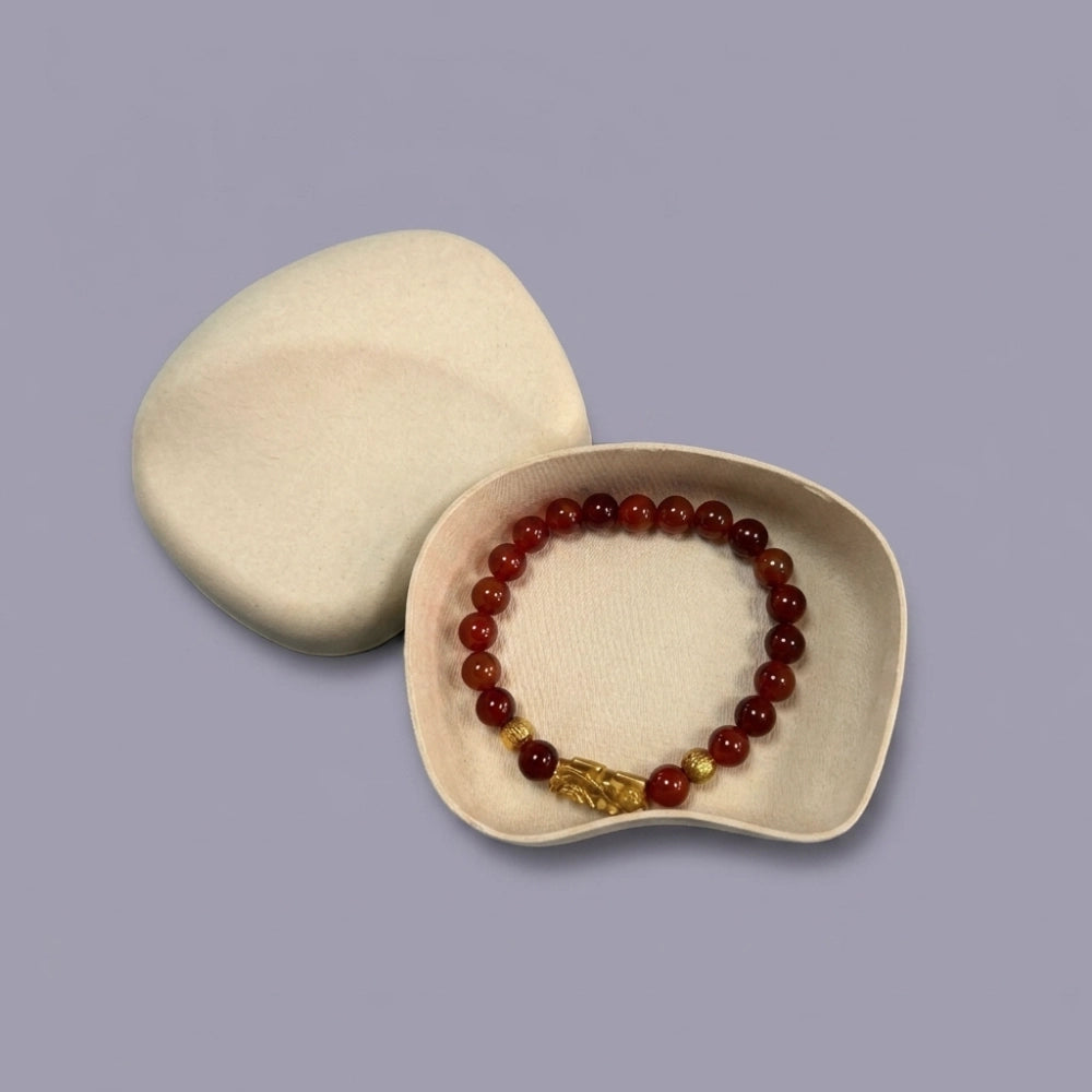 Smooth Special Shape Molded Pulp Jewelry Packaging