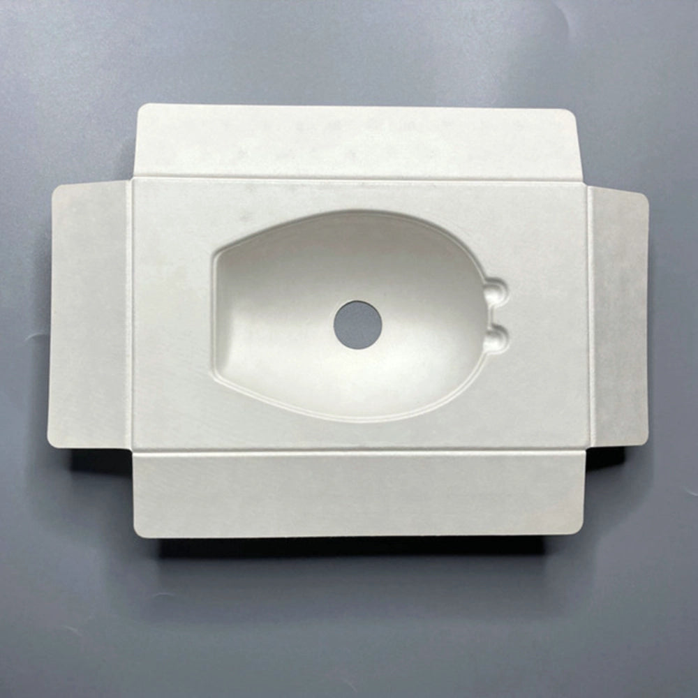 Smooth Sugarcane Bagasse Molded Mouse Packaging Tray - Otarapack
