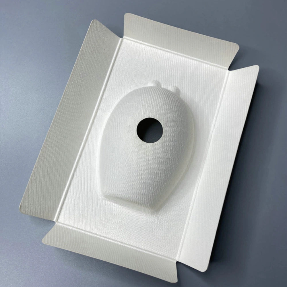 Smooth Sugarcane Bagasse Molded Mouse Packaging Tray - Otarapack